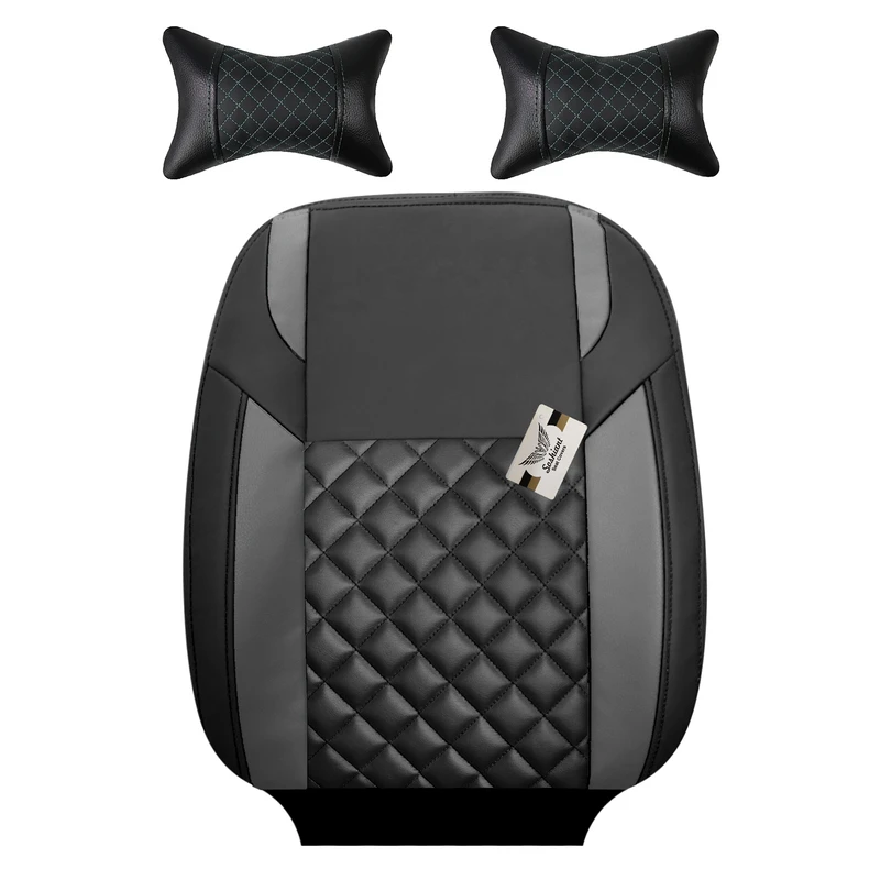 روکش صندلی خودرو سوشیانت مدل کاج مناسب برای پراید وانت 151 به همراه پشت گردنی