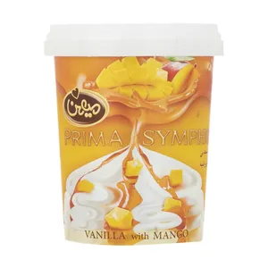 بستنی پریما سمفونی وانیل و انبه میهن - 350 گرم