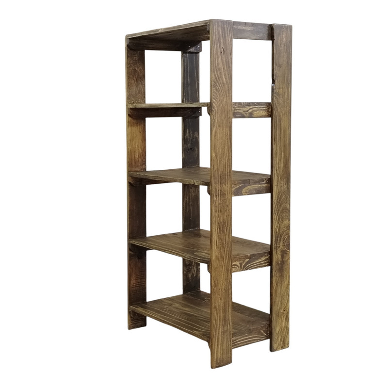 کتابخانه پنج طبقه مدل روستیک AR-BC110x5