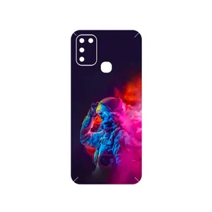 MAHOOT Smoke Rainbow Digital Art 1 Cover Sticker for Infinix Hot 10 Play