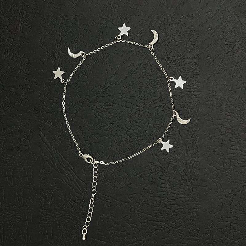 پابند زنانه مدل ماه و ستاره پابند زنانه مدل ماه و ستاره