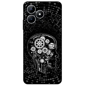 Megafone Human Robot 7428 Cover For Realme Note 50
