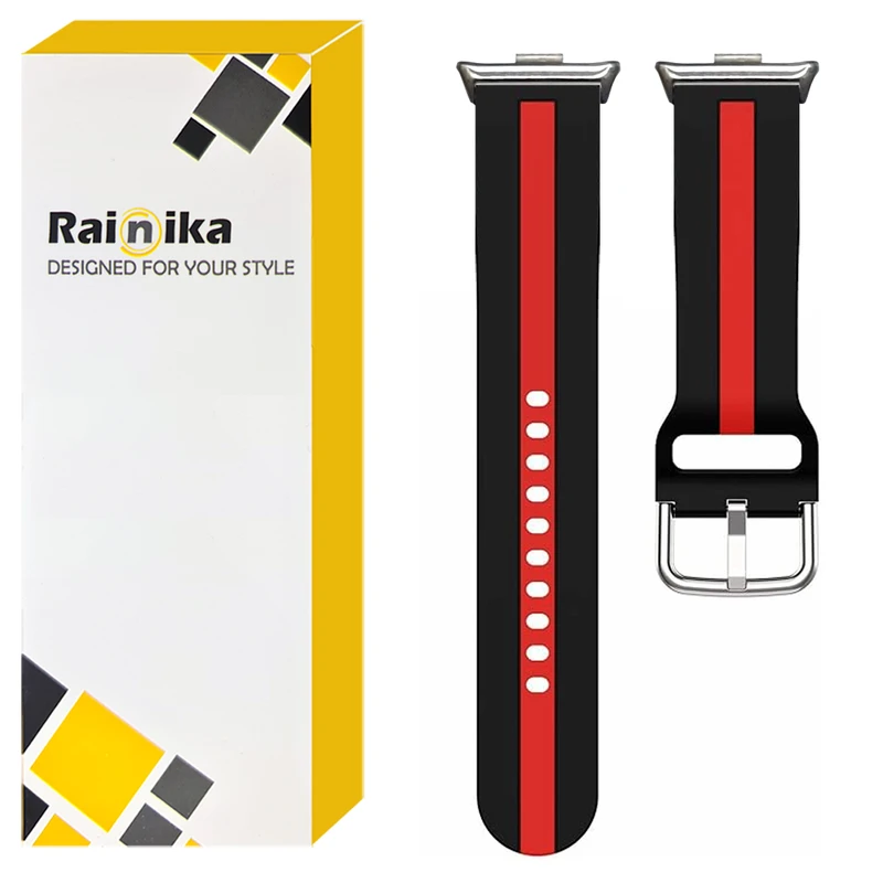 بند رینیکا مدل Re4 Mi8p LINE 20 مناسب برای ساعت هوشمند شیائومی Redmi Watch 4 / Mi Band 8 Pro