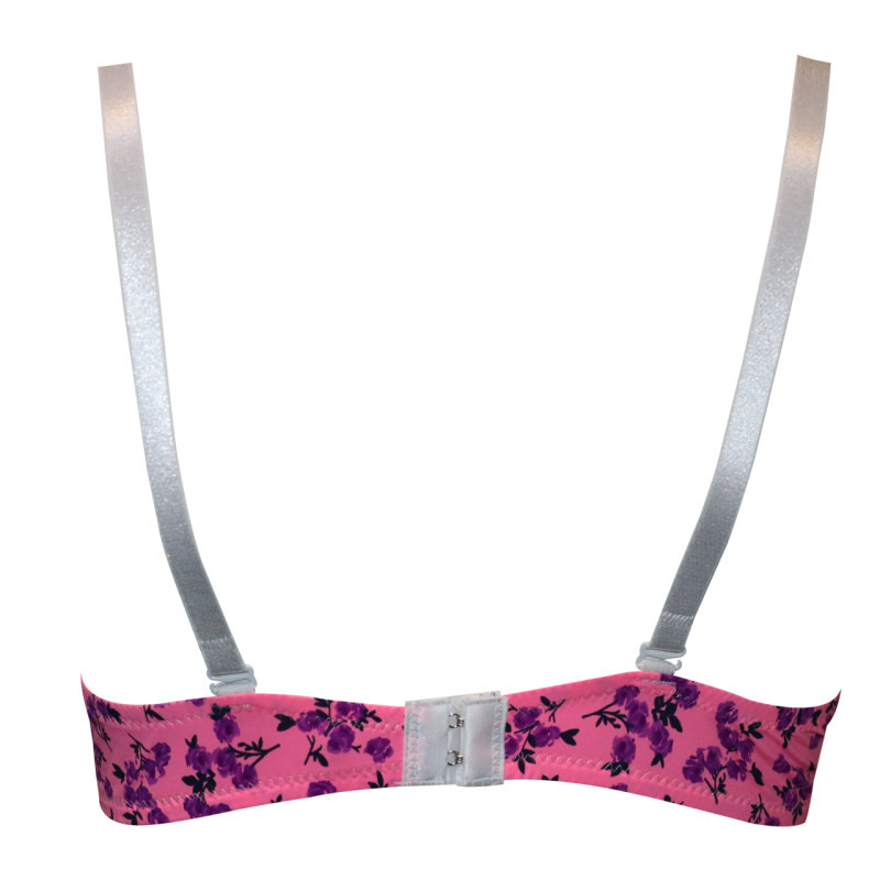 ست شورت و سوتین زنانه مدل اسفنجی گیپور پوش آپ کد EF23