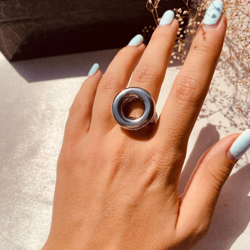 انگشتر زنانه مدل دایره