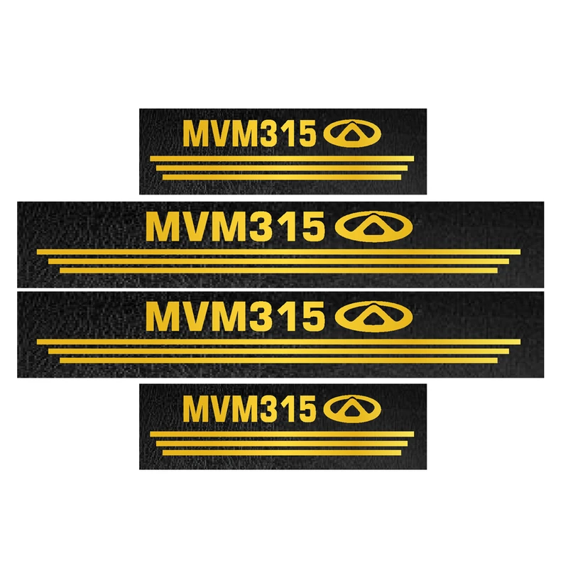 برچسب بدنه خودرو سیتی سالار طرح پارکاب چرم کد AZ135 مناسب برای ام وی ام 315 بسته 4عددی