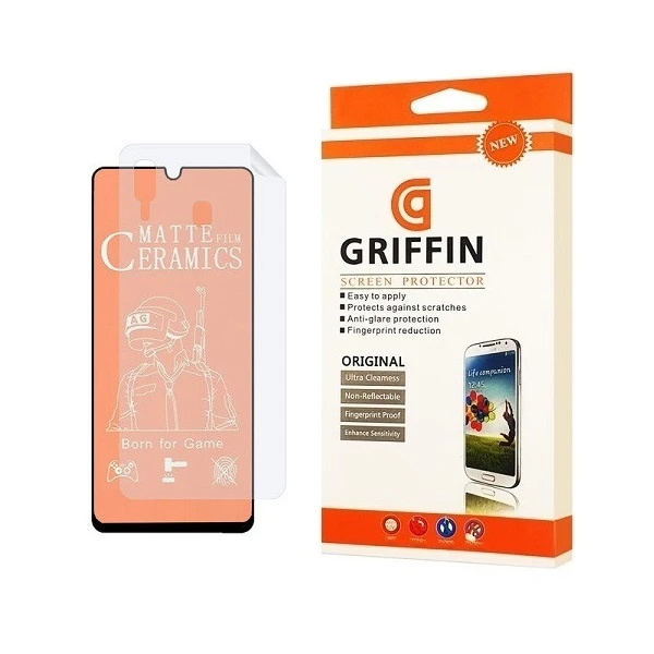 محافظ صفحه نمایش گریفین مدل 2CMN  مناسب برای گوشی موبایل سامسونگ Galaxy A30 به همراه محافظ پشت گوشی
