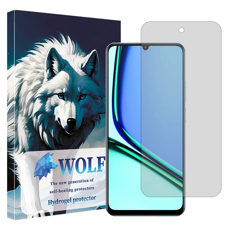 محافظ صفحه نمایش شفاف ولف مدل Tough مناسب برای گوشی موبایل ریلمی Note 60