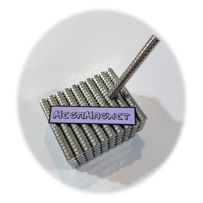 آهن ربا مدل نئودیمیوم دیسک D5x2mm بسته 10 عددی آهن ربا مدل نئودیمیوم دیسک D5x2mm بسته 10 عددی