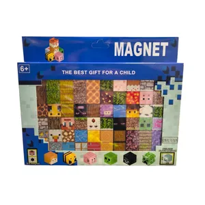 ساختنی 60 تکه مدل مغناطیسی بلاک های ماینکرفتی کد S001-30