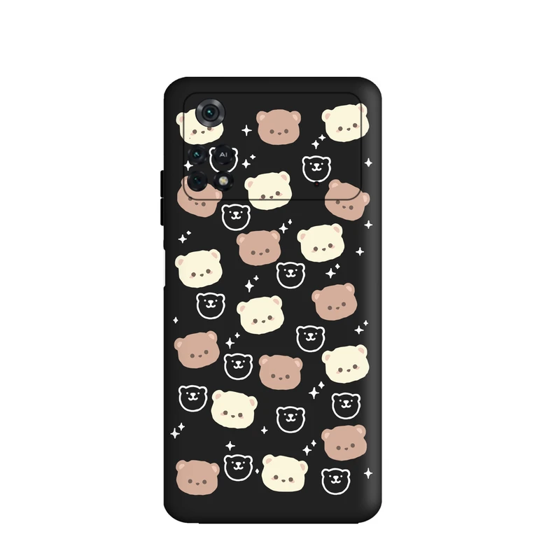 کاور قاب گارد طرح خرس  کد  FF948 مناسب برای گوشی موبایل شیائومی Poco m4 pro 4G