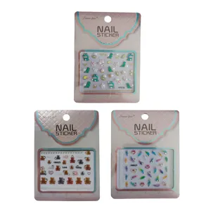 استیکر طراحی ناخن اسنوفاکس کد 041 مجموعه 3 عددی
