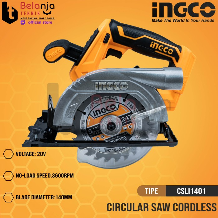 Ingco csli1401 cordless online circular saw