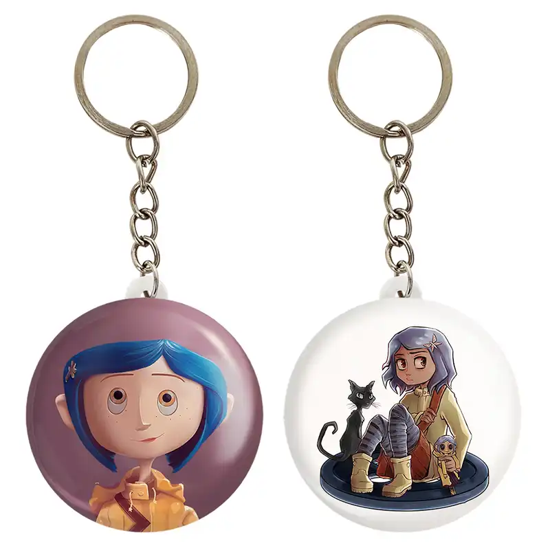 جاکلیدی خندالو مدل کورالاین Coraline کد 2078720785 مجموعه 2 عددی