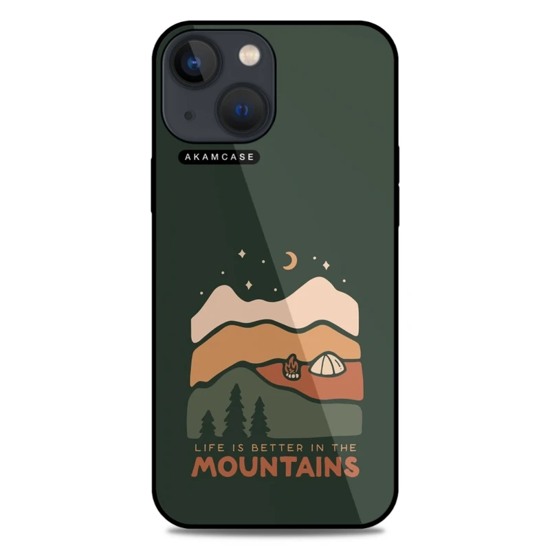 کاور آکام مدل AMC-WA13M-MOUNTAINS-17 مناسب برای گوشی موبایل اپل iPhone 13 Mini