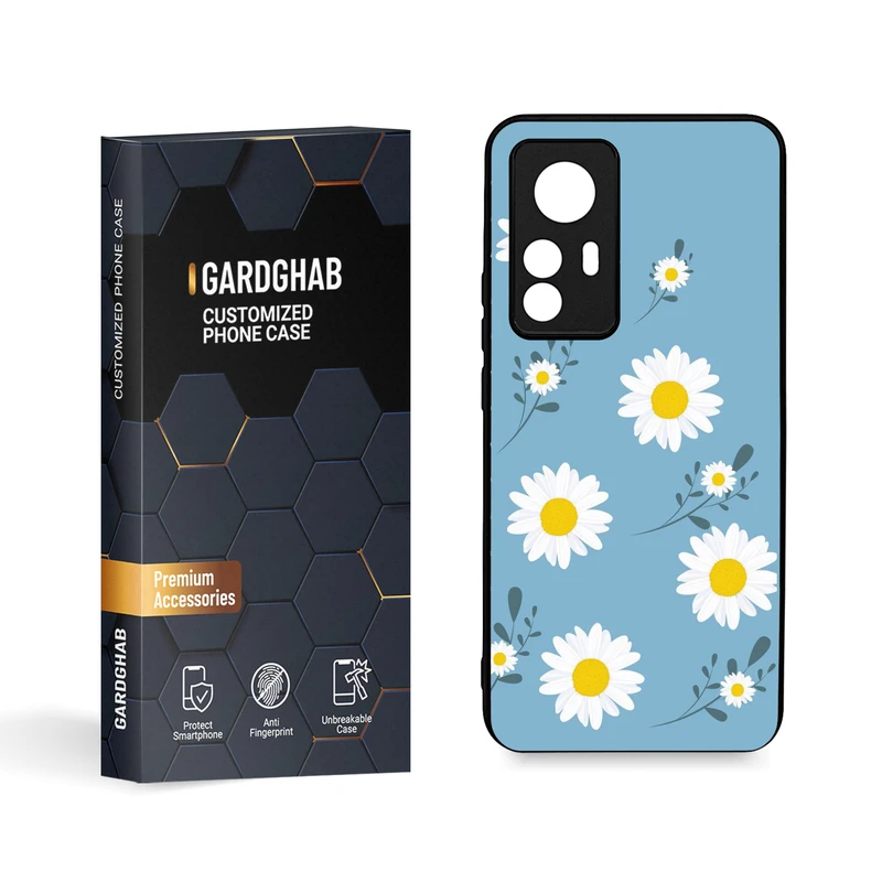 کاور گارد قاب مدل گل مناسب برای گوشی موبایل شیائومی Mi 12 T