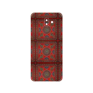 MAHOOT Embroidered Rug Cover Sticker for Samsung Galaxy J6 Plus
