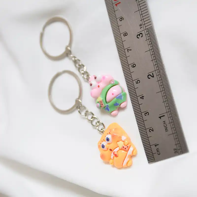 جاکلیدی دلنار گالری مدل بیبی پاتریک و باب اسفنجی بسته دو عددی