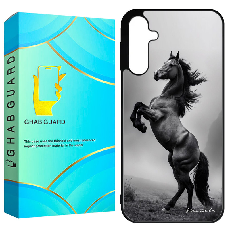 کاور قاب گارد طرح اسب مدل GCHPA55 مناسب برای گوشی موبایل سامسونگ Galaxy A55 5G