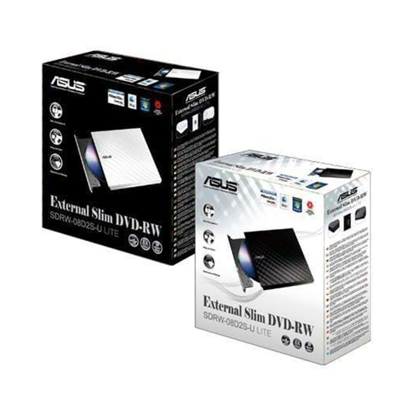 درایو DVD اکسترنال ایسوس مدل  SDRW-08D2S-U SLIM Lite