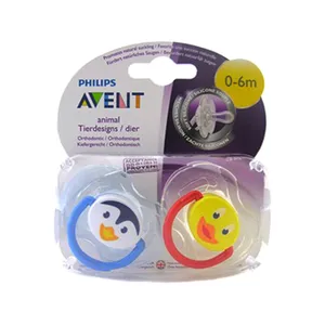 پستانک ارتودنسی اونت مدل SCF172/85 بسته 2 عددی