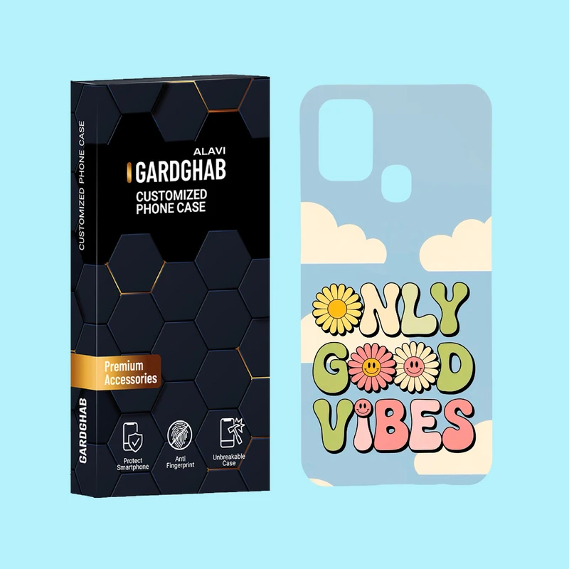 کاور گارد قاب علوی مدل متن مناسب برای گوشی موبایل سامسونگ Galaxy M31