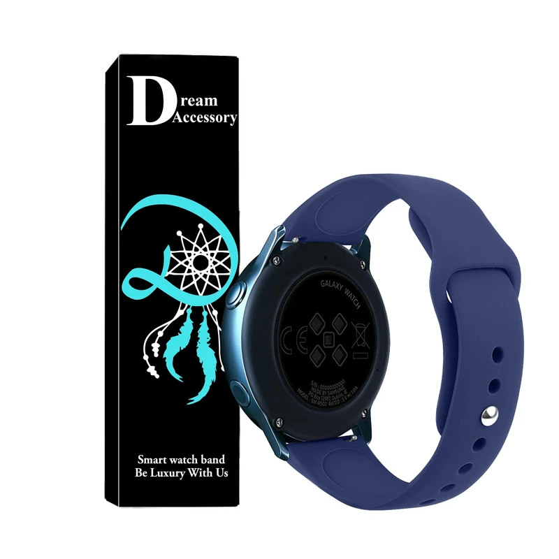 بند دریم مدل Sport Silicone مناسب برای ساعت هوشمند جی تب سری G-Tab GT3 42mm