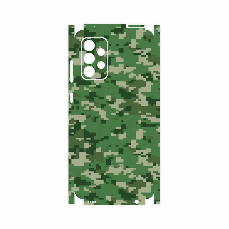 برچسب پوششی ماهوت مدل Army-Green-Pixel-FullSkin مناسب برای گوشی موبایل سامسونگ Galaxy A72