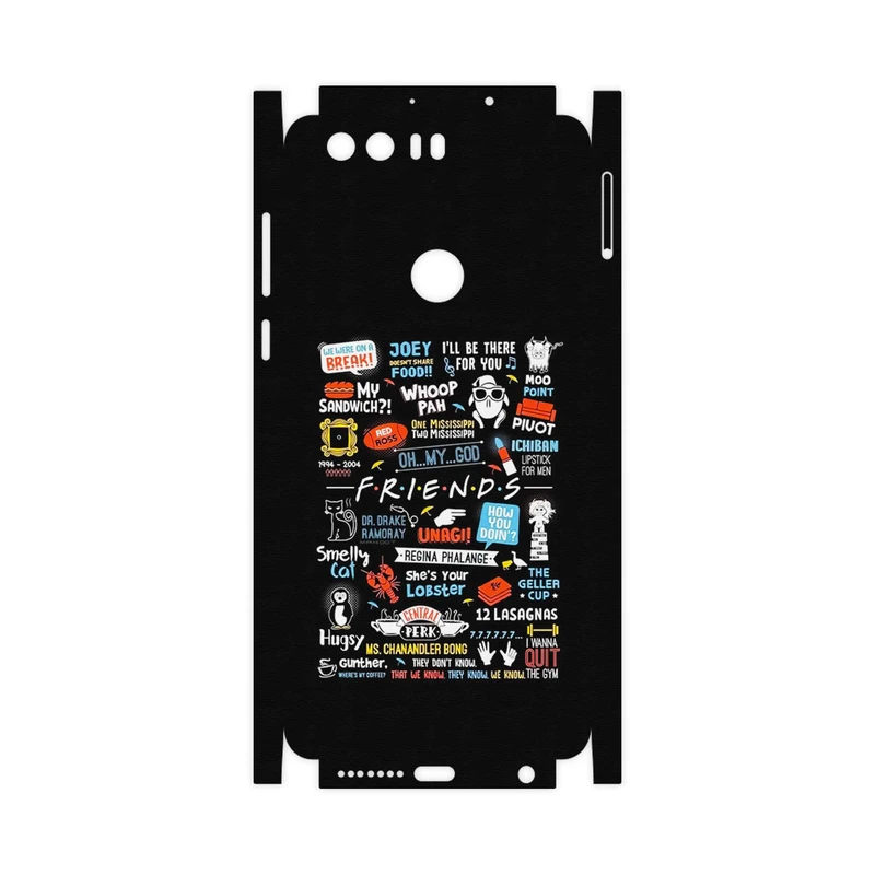 برچسب پوششی ماهوت مدل Friends 2-FullSkin مناسب برای گوشی موبایل آنر 8