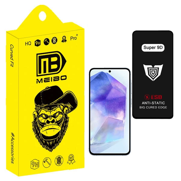 محافظ صفحه نمایش میبو مدل Super 9D Guard مناسب برای گوشی موبایل سامسونگ galaxy a55