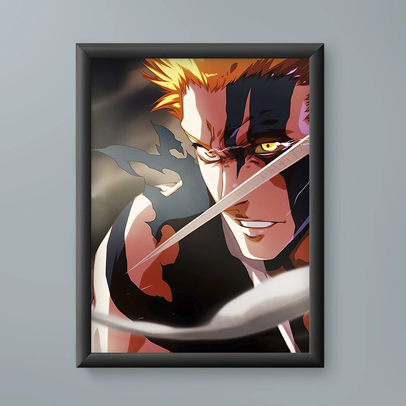 تابلو مدل انیمه ایچیگو کوروساکی بلیچ Ichigo Kurosaki bleach anime 04
