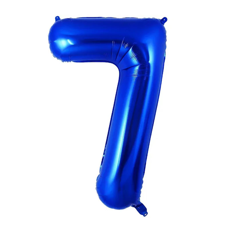 بادکنک فویلی مدل عدد 7 کد KP-08