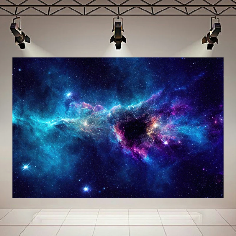  پوستر طرح کهکشان و ستارگان مدل سحابی کد AR31687