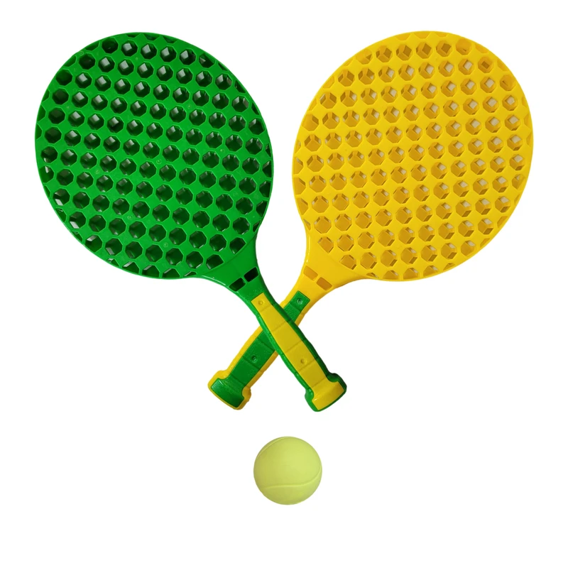 راکت تنیس اسباب بازی مدل NO.1352 مجموعه 3 عددی