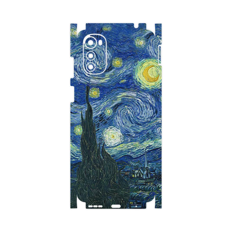 برچسب پوششی ماهوت مدل The Starry Night of van Gogh-FullSkin مناسب برای گوشی موبایل موتورولا Moto E32s