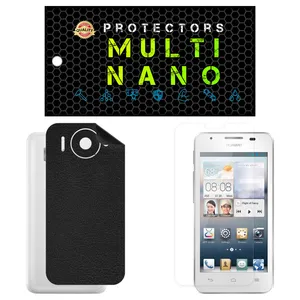 Multi Nano X-SFL Screen Protector For Huawei Ascend G510 with back skin