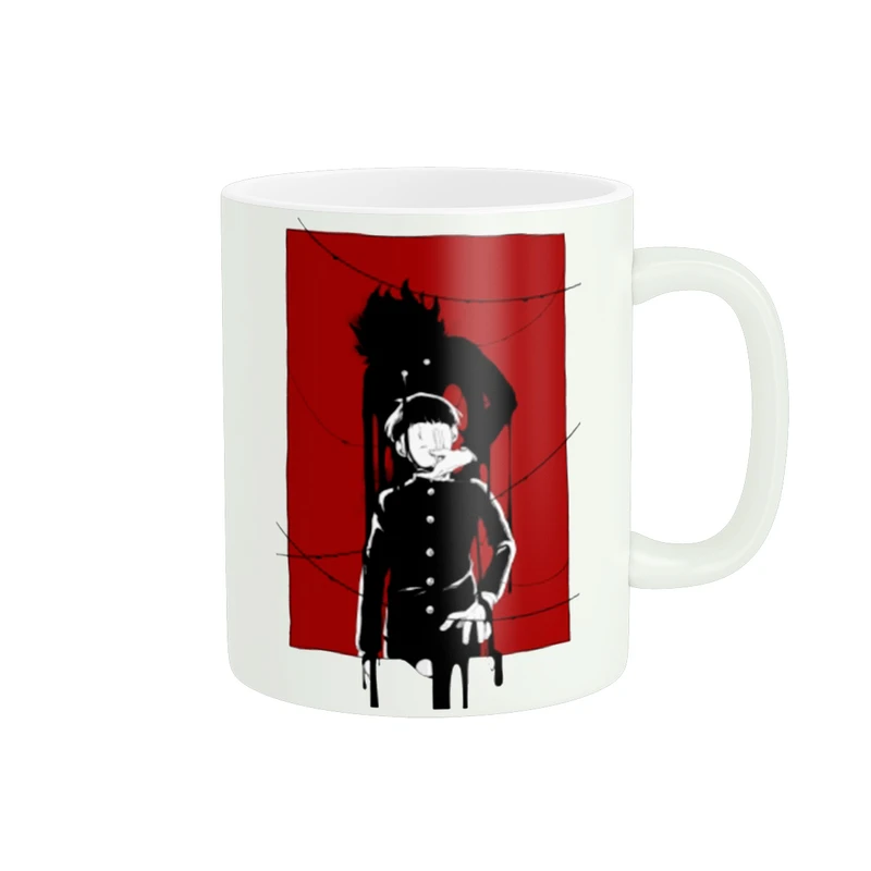 ماگ پادآفرین طرح انیمه موب سایکو 100 کد 1327