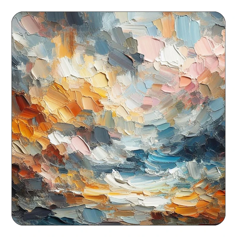 مگنت کاکتی طرح نقاشی رنگ روغن مدل mp72472