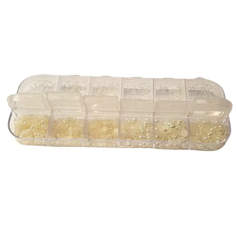 مجموعه تزیین ناخن مدل مروارید