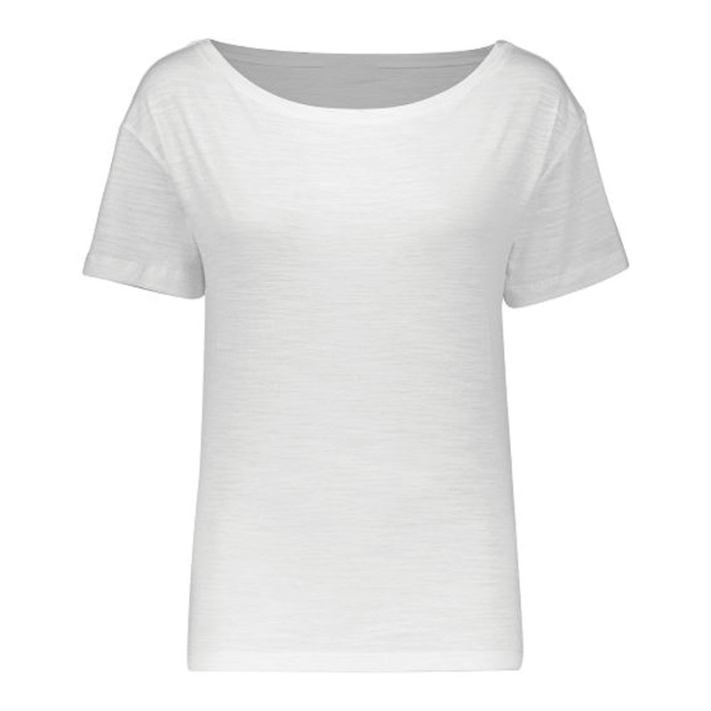 تی شرت آستین کوتاه زنانه مدل ضد تعریق رنگ سفید