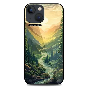 AKAM AMC-WA13M-NATURE-4 Cover For Apple iPhone 13 Mini