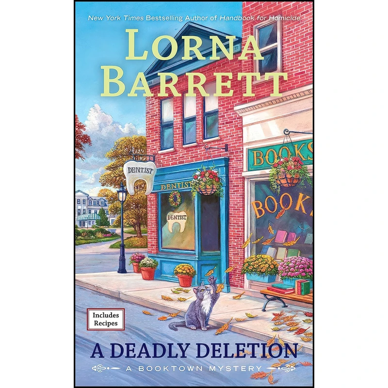 کتاب A Deadly Deletion  اثر Lorna Barrett انتشارات Berkley