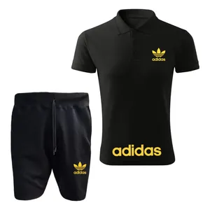 ست پولوشرت آستین کوتاه و شلوارک ورزشی مردانه مدل AD G119