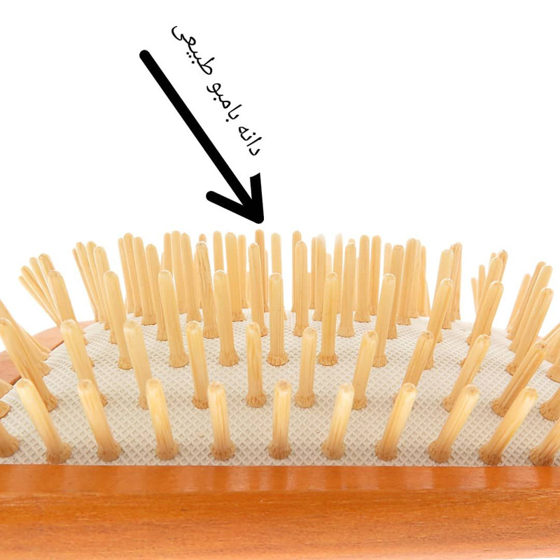 برس مو سارا بیوتی مدل بامبو کد BM10 برس مو سارا بیوتی مدل بامبو کد BM10
