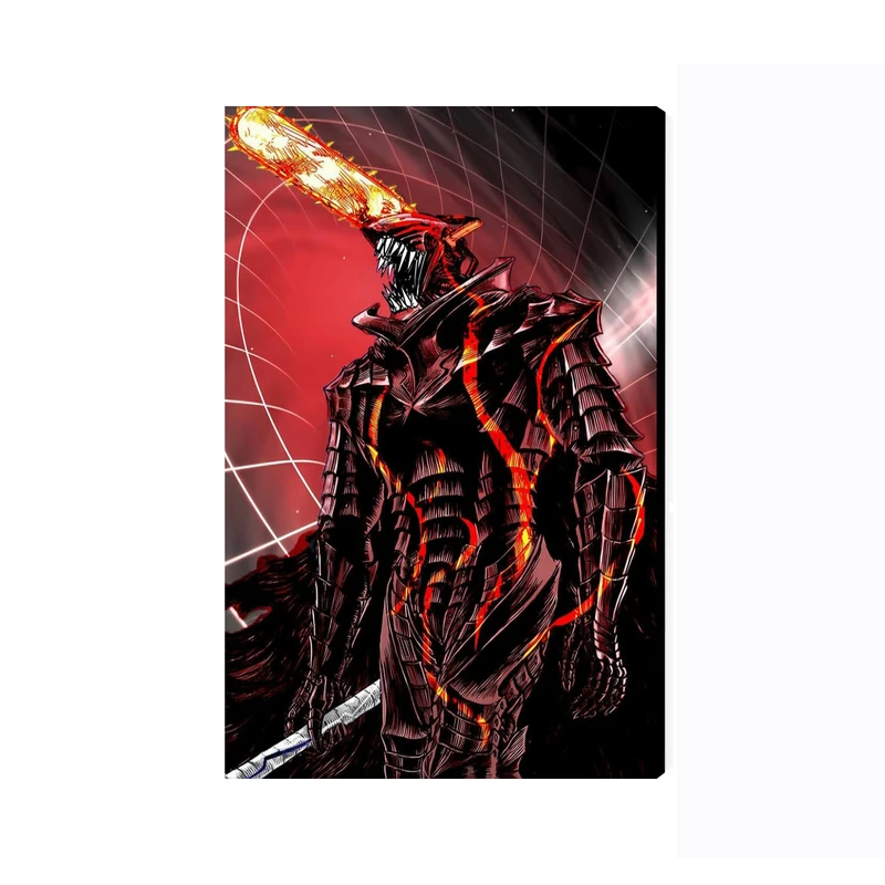تابلو شاسی عرش مدل انیمه مرد اره ای Chainsaw Man کد As3369