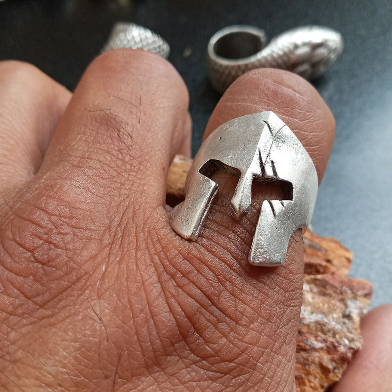 انگشتر مردانه مدل اسپارتاکوس کد GEL65 انگشتر مردانه مدل اسپارتاکوس کد GEL65