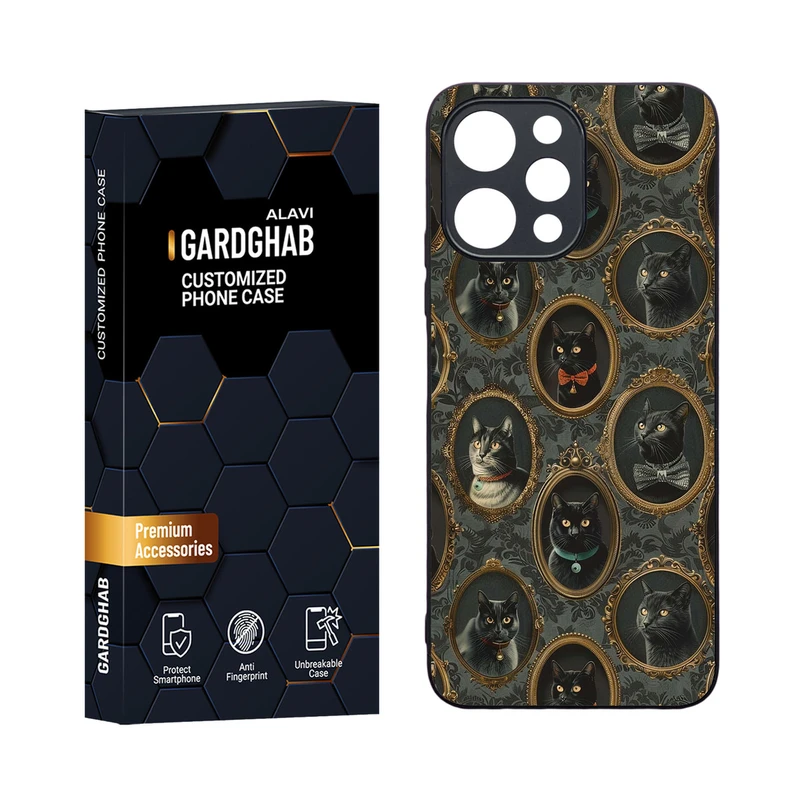 کاور گارد قاب مدل دورژله ای فانتزی مناسب برای گوشی موبایل شیائومی Redmi 12 4G / 5G