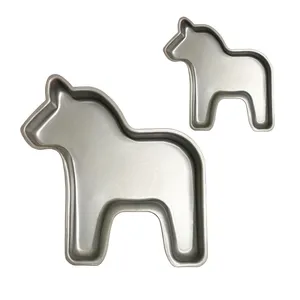 قالب دسر مدل تفلون اسب بسته 2 عددی