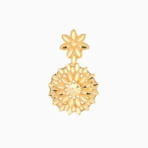 آویز گردنبند طلا 18 عیار زنانه مدل زیتون D-011