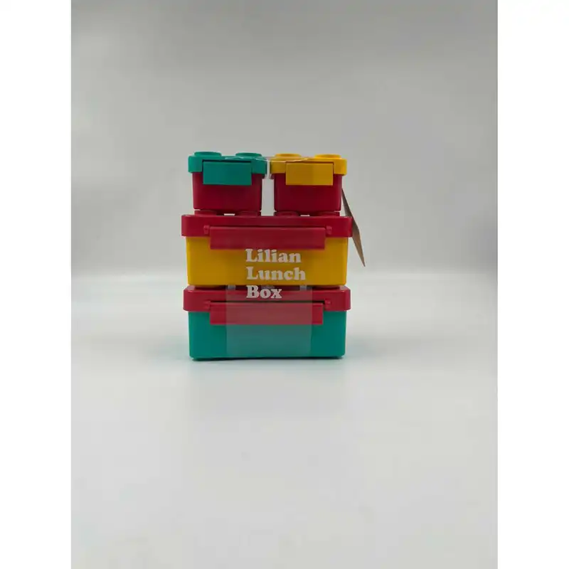 ظرف غذای کودک ليليان مدل 4 تکه پازل
